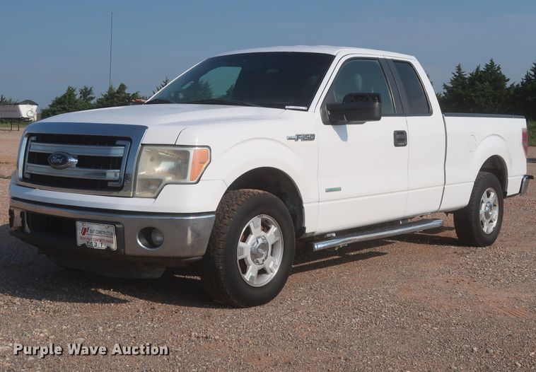 image for item IO9225 2014 Ford F150 XLT  SuperCab pickup truck
