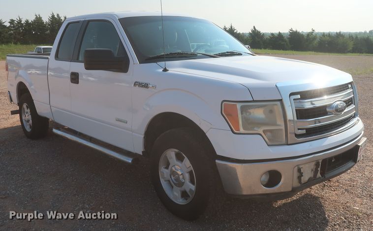 image for item IO9225 2014 Ford F150 XLT  SuperCab pickup truck