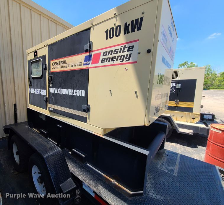 image for item IQ9192 Kohler 100KW  generator