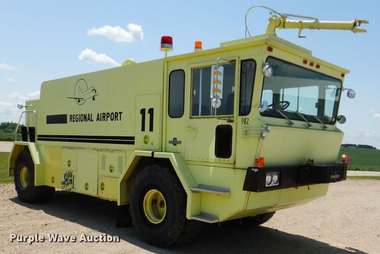 image for item IQ9701 1980 Oshkosh T-6  fire truck