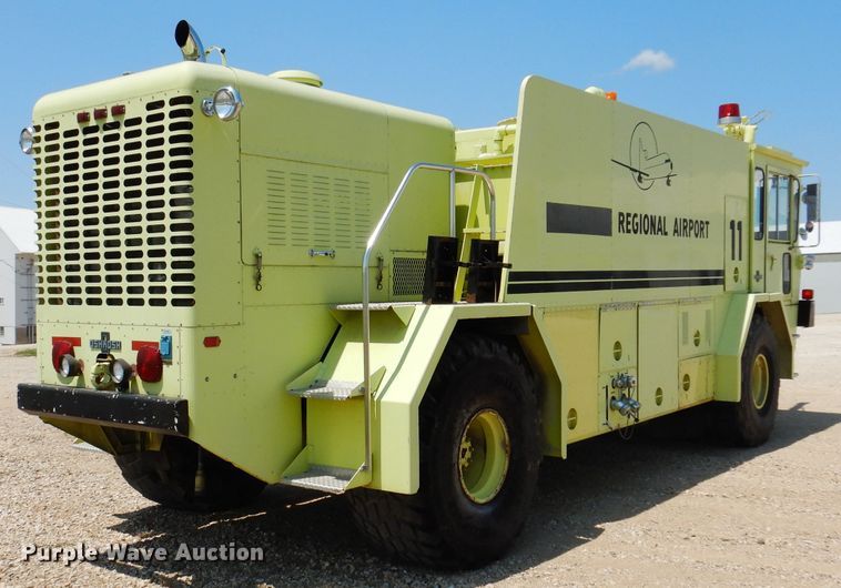 image for item IQ9701 1980 Oshkosh T-6  fire truck