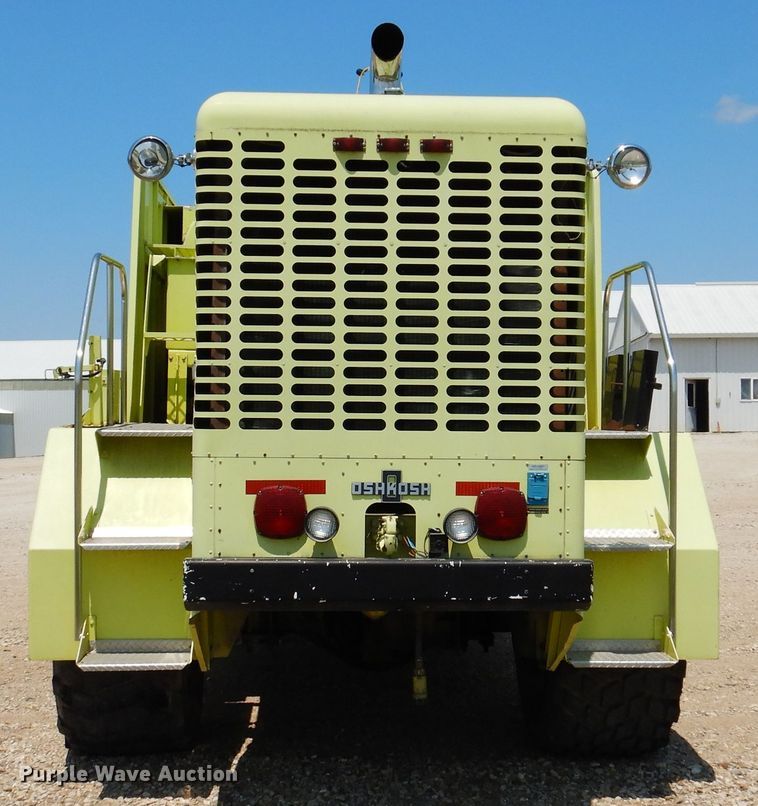 image for item IQ9701 1980 Oshkosh T-6  fire truck