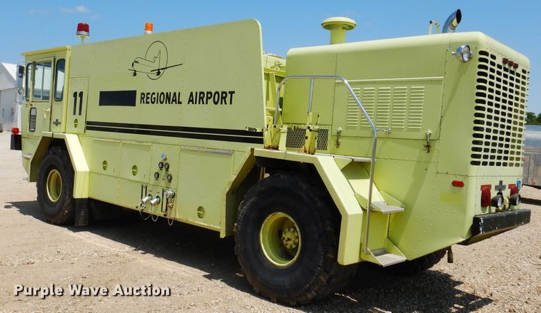 image for item IQ9701 1980 Oshkosh T-6  fire truck