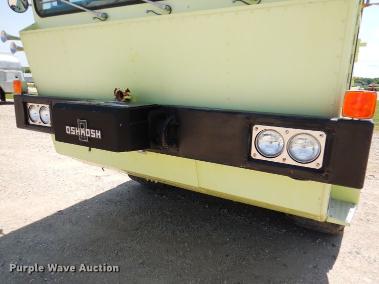 image for item IQ9701 1980 Oshkosh T-6  fire truck