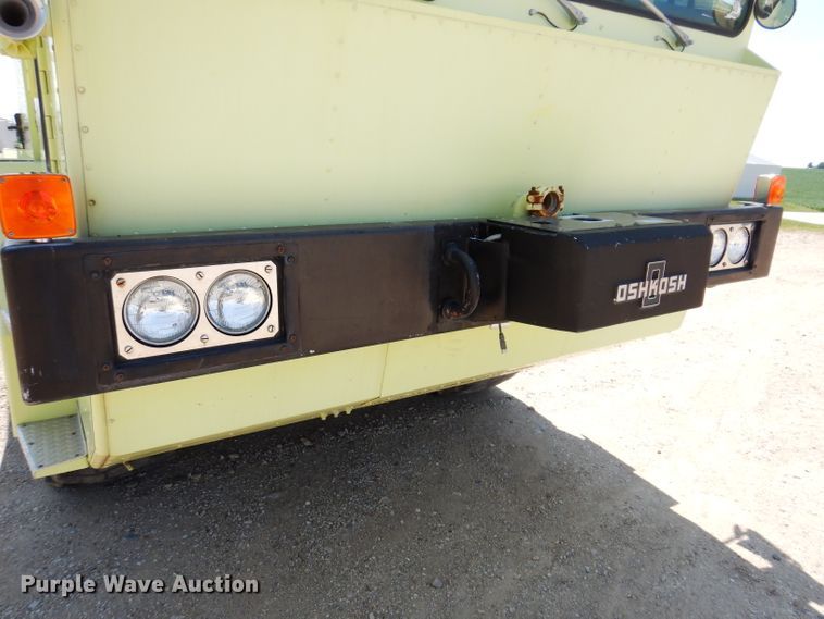 image for item IQ9701 1980 Oshkosh T-6  fire truck