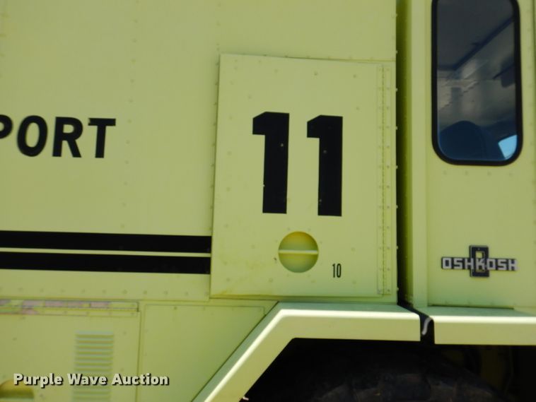 image for item IQ9701 1980 Oshkosh T-6  fire truck