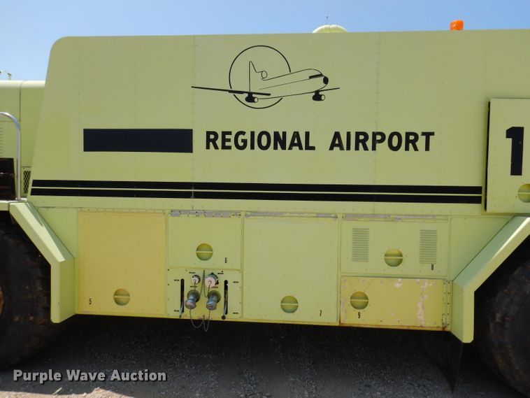 image for item IQ9701 1980 Oshkosh T-6  fire truck