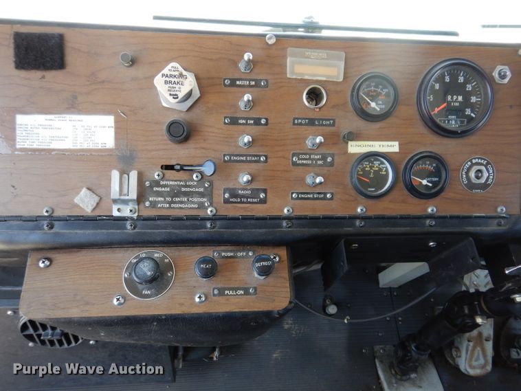 image for item IQ9701 1980 Oshkosh T-6  fire truck