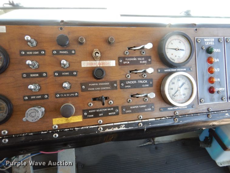 image for item IQ9701 1980 Oshkosh T-6  fire truck