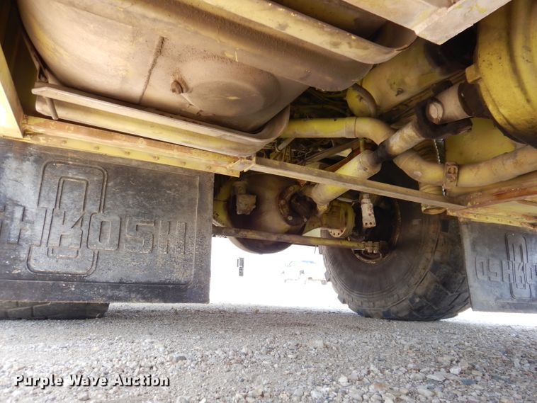 image for item IQ9701 1980 Oshkosh T-6  fire truck