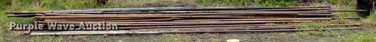 image for item IR9512 Approximately 50 2 3/8" diameter oilfield pipes