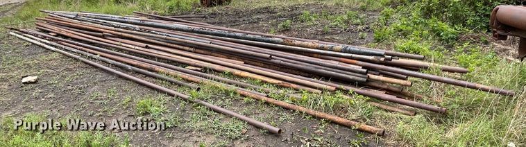 image for item IR9512 Approximately 50 2 3/8" diameter oilfield pipes
