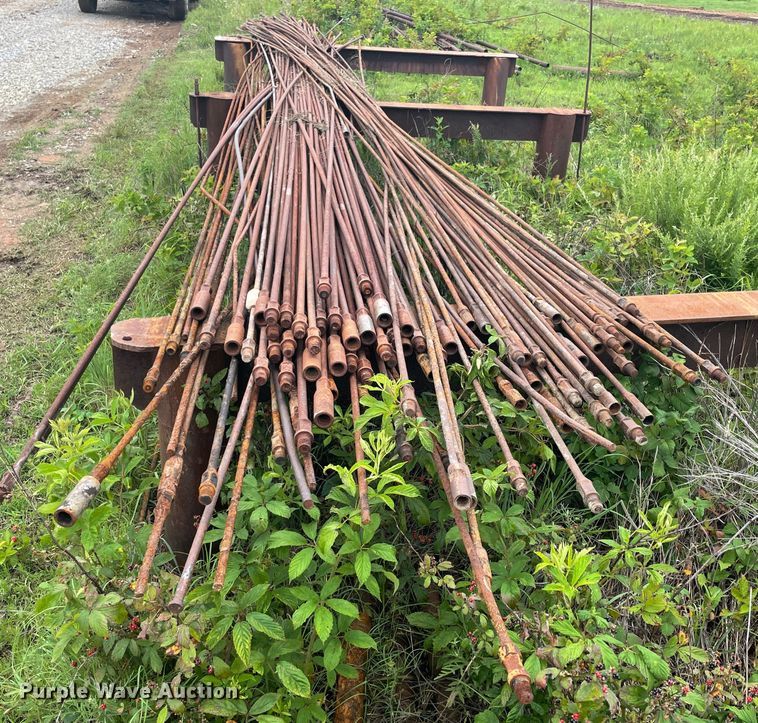 image for item IR9514 Approximately 100 sucker rods