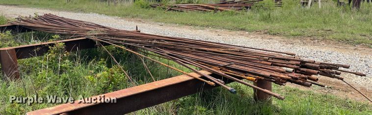 image for item IR9514 Approximately 100 sucker rods