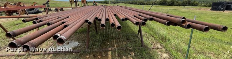 image for item IR9515 (44) 2 7/8" diameter oilfield pipes