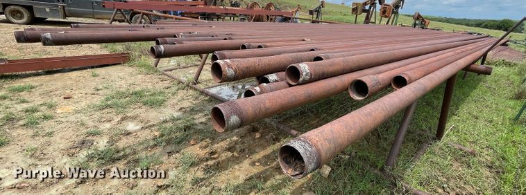 image for item IR9515 (44) 2 7/8" diameter oilfield pipes