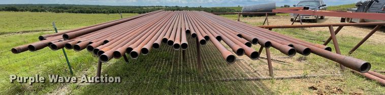 image for item IR9515 (44) 2 7/8" diameter oilfield pipes