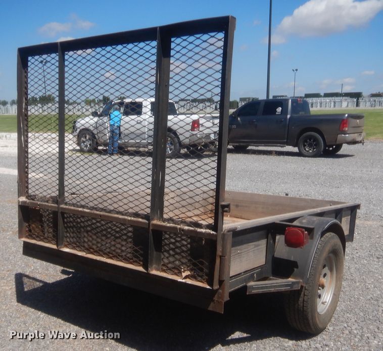 image for item IT9603 Shop built utility trailer