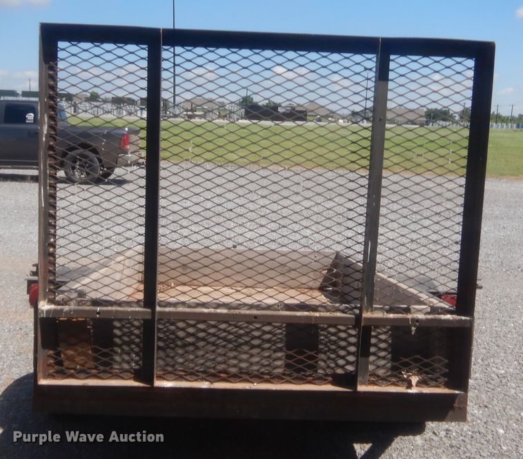 image for item IT9603 Shop built utility trailer