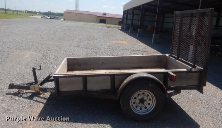 image for item IT9603 Shop built utility trailer