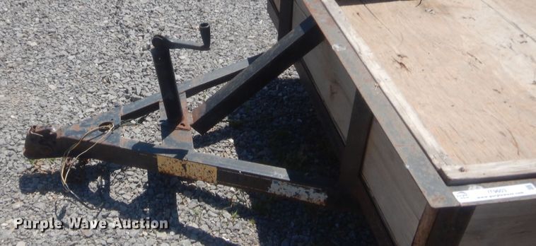 image for item IT9603 Shop built utility trailer