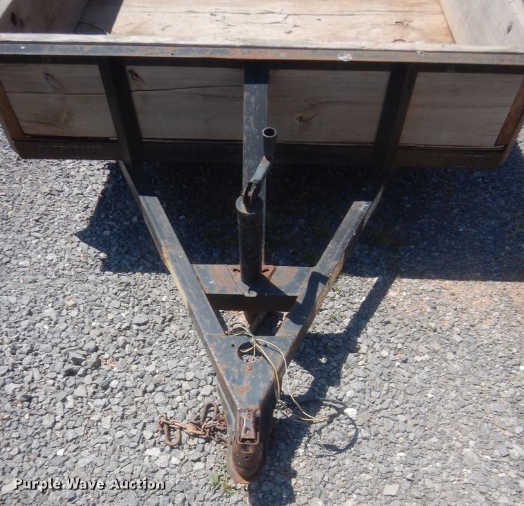 image for item IT9603 Shop built utility trailer