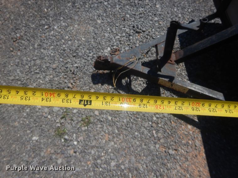 image for item IT9603 Shop built utility trailer