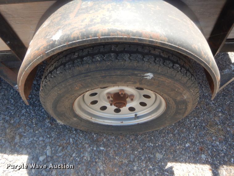 image for item IT9603 Shop built utility trailer