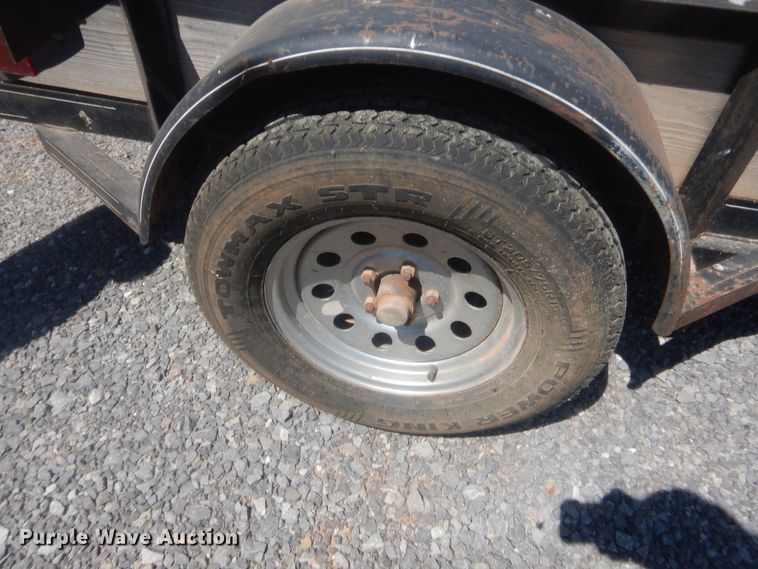 image for item IT9603 Shop built utility trailer