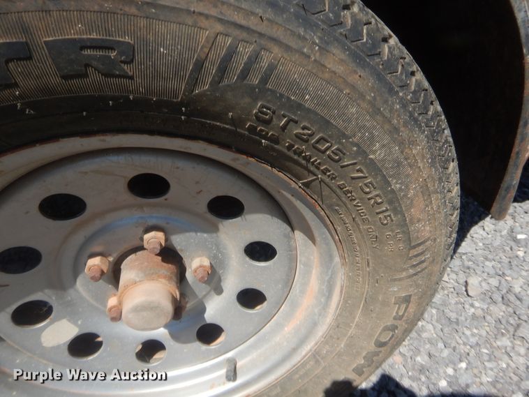 image for item IT9603 Shop built utility trailer