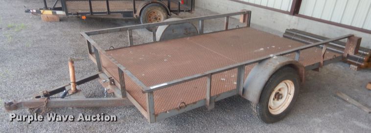 image for item IT9604 Shop built tilt deck utility trailer