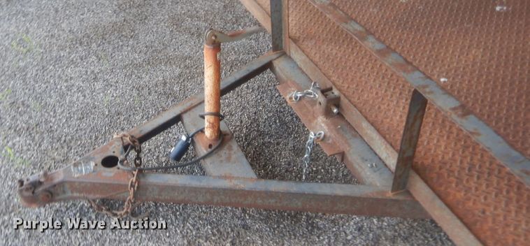 image for item IT9604 Shop built tilt deck utility trailer