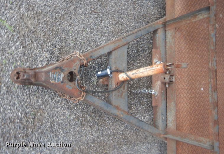 image for item IT9604 Shop built tilt deck utility trailer