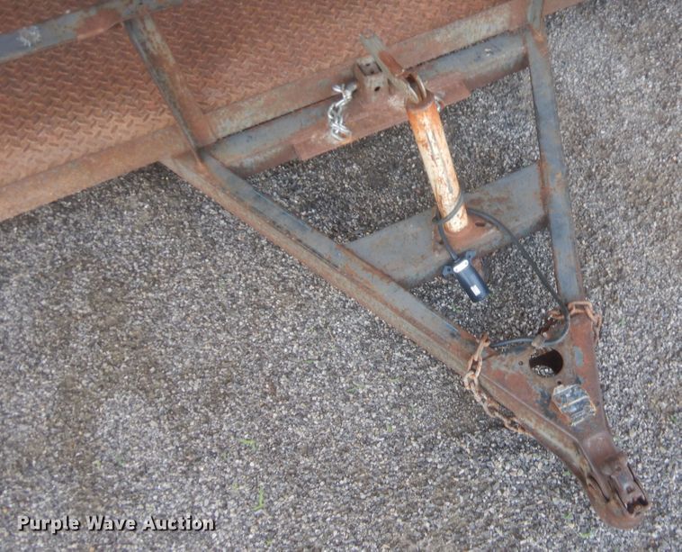 image for item IT9604 Shop built tilt deck utility trailer