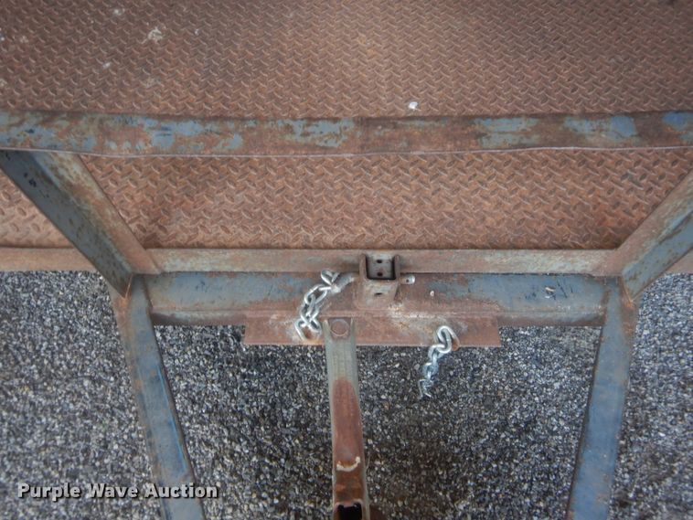 image for item IT9604 Shop built tilt deck utility trailer