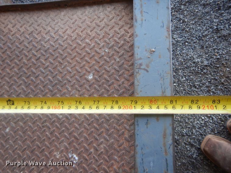 image for item IT9604 Shop built tilt deck utility trailer