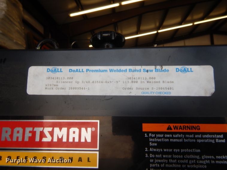 image for item IT9658 (2) Craftsman bandsaws