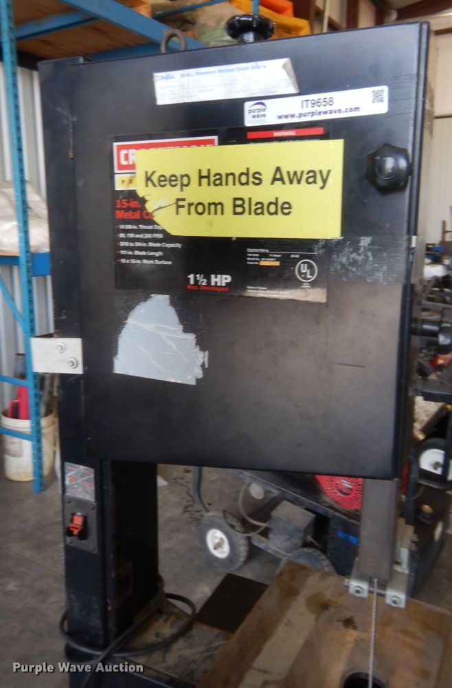 image for item IT9658 (2) Craftsman bandsaws