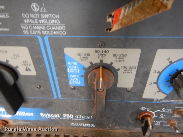 image for item IT9664 Miller Bobcat  welder
