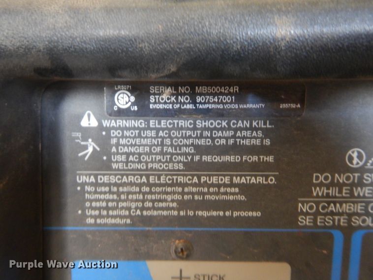 image for item IT9664 Miller Bobcat  welder