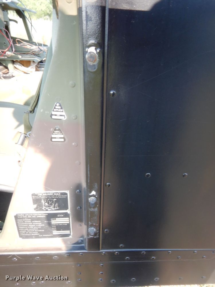 image for item IT9697 1991 Am General M1038  SUV