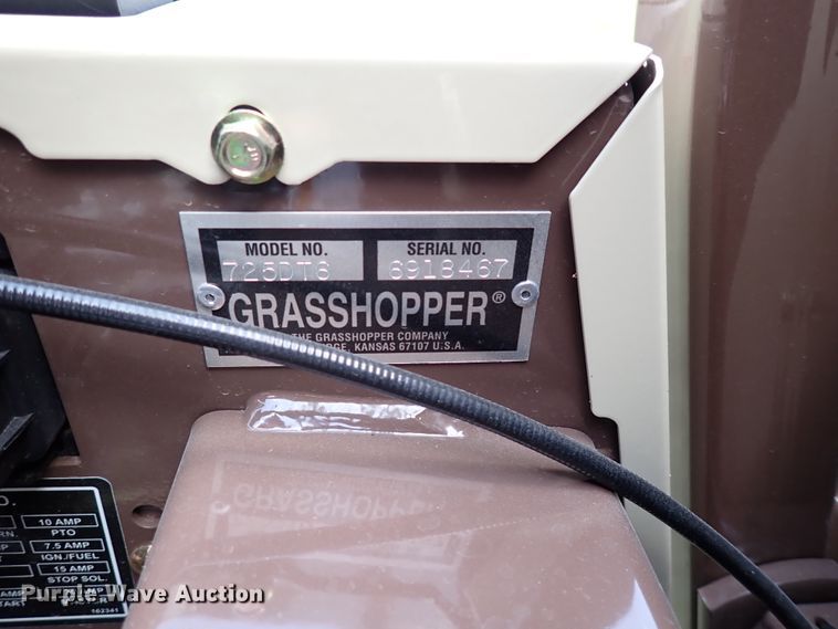 image for item IV9334 2019 Grasshopper 725D  ZTR lawn mower