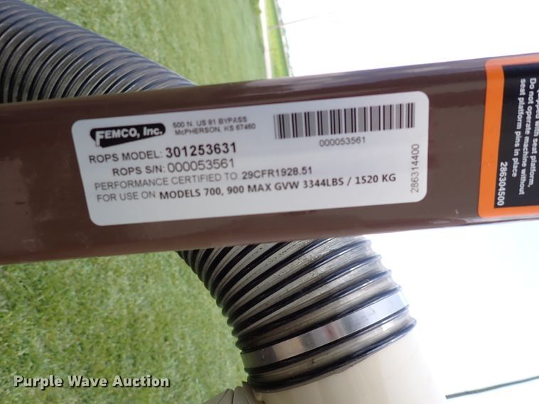 image for item IV9334 2019 Grasshopper 725D  ZTR lawn mower