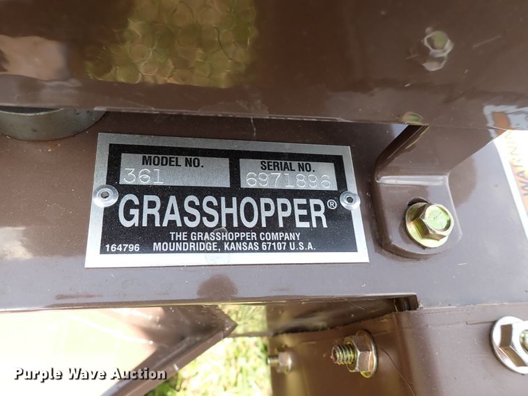 image for item IV9334 2019 Grasshopper 725D  ZTR lawn mower