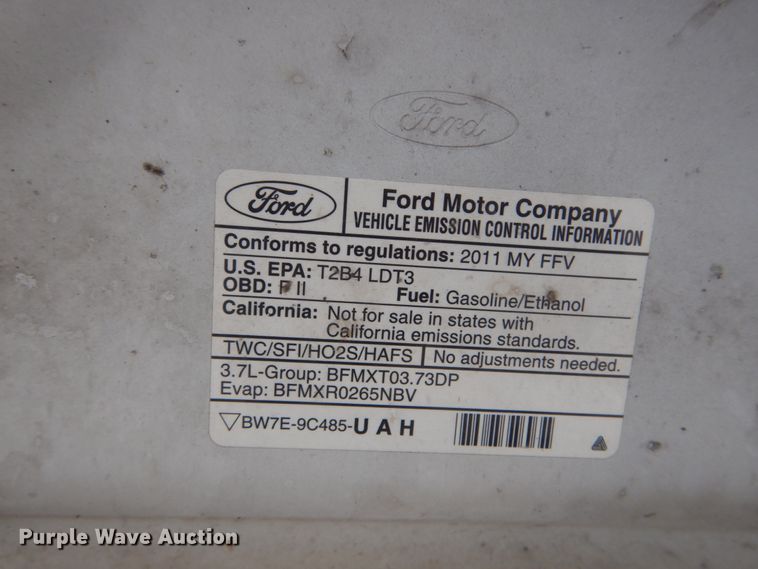 image for item JI9619 2011 Ford F150  pickup truck