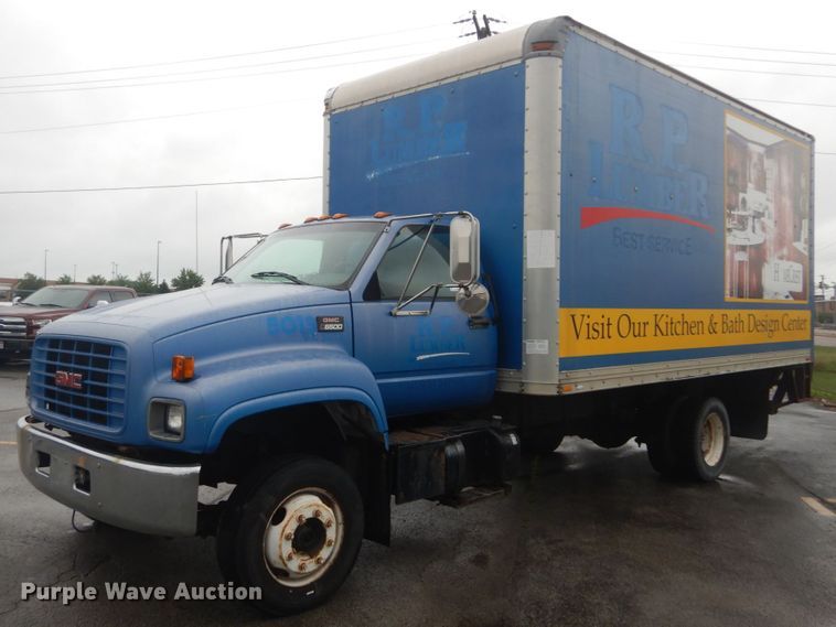 image for item JI9624 2000 GMC C6500  box truck