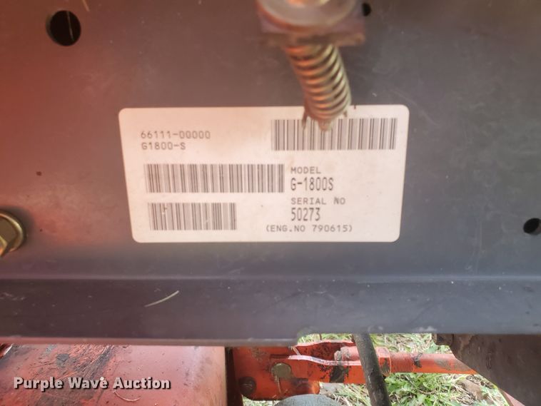 image for item JM9724 1999 Kubota G1800  lawn mower