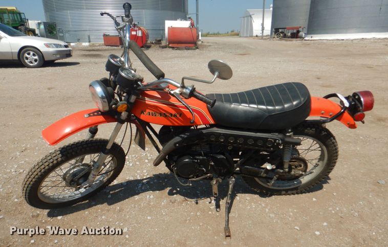 image for item JY9751 1973 Kawasaki 175  motorcycle