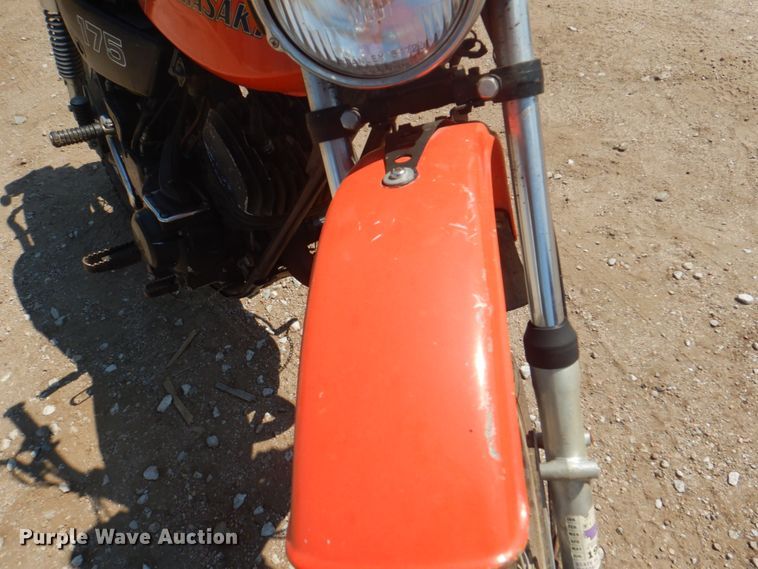 image for item JY9751 1973 Kawasaki 175  motorcycle