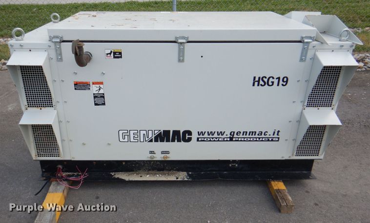 image for item JY9795 Genmac HSG19  generator